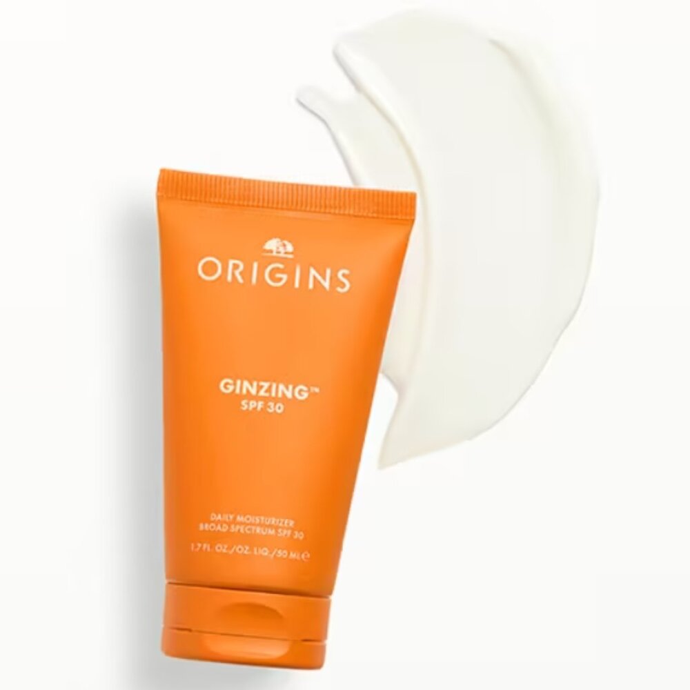 Origins GinZing Daily Moisturizer SPF 30 - Orange and White
